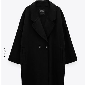 Zara oversized coat brand new Size S